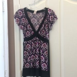Ladies hottie top / micro mini dress small